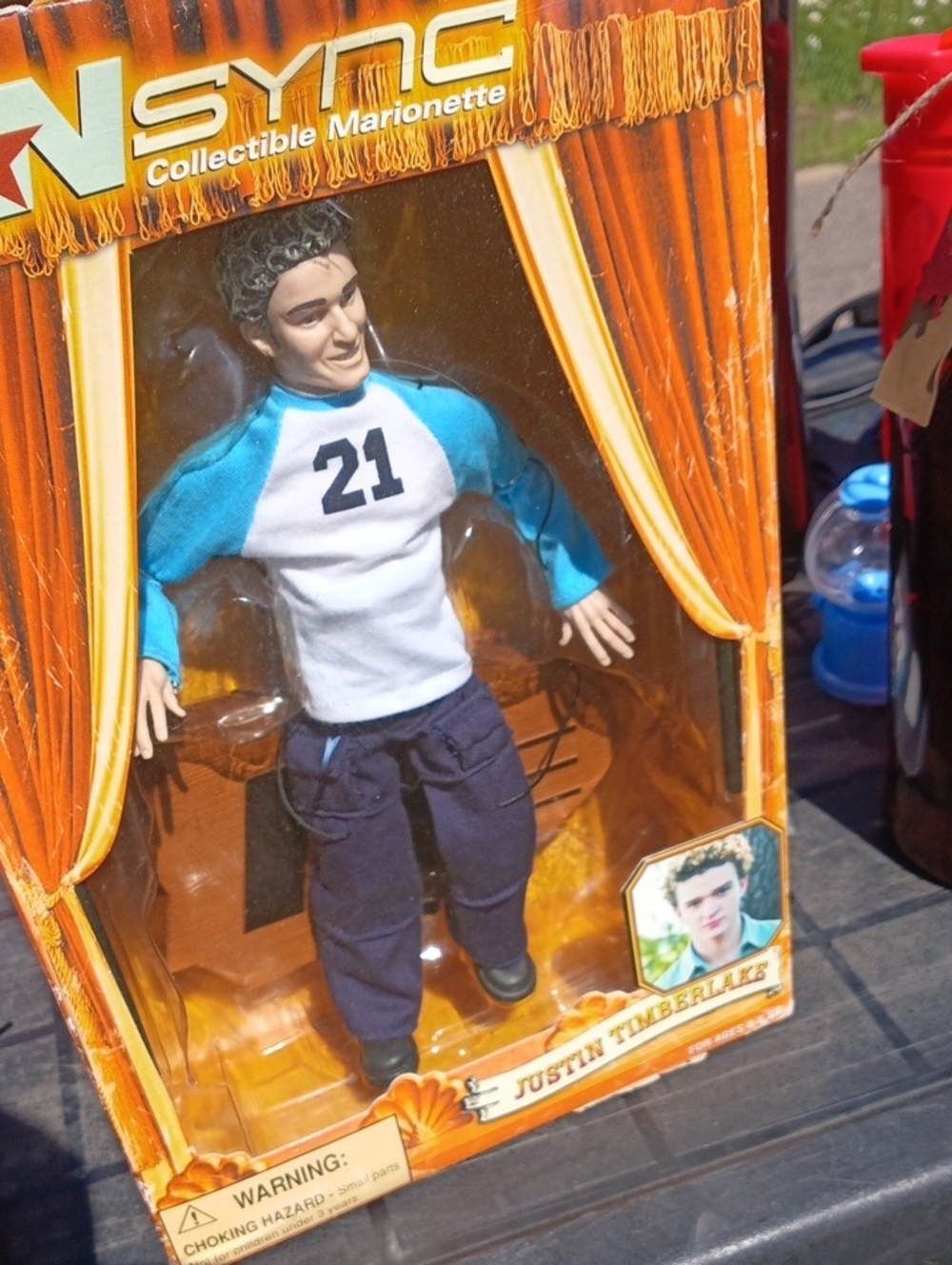 Litmited Edition Nsync Justin Timberlake Doll Still In Box